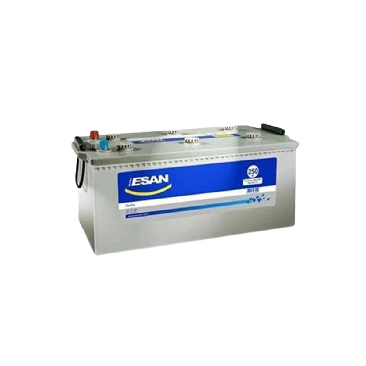 AKU 12 VOLT 250 AMPER BUSONLU R+ DUZ KUTUP HD 276×518x242