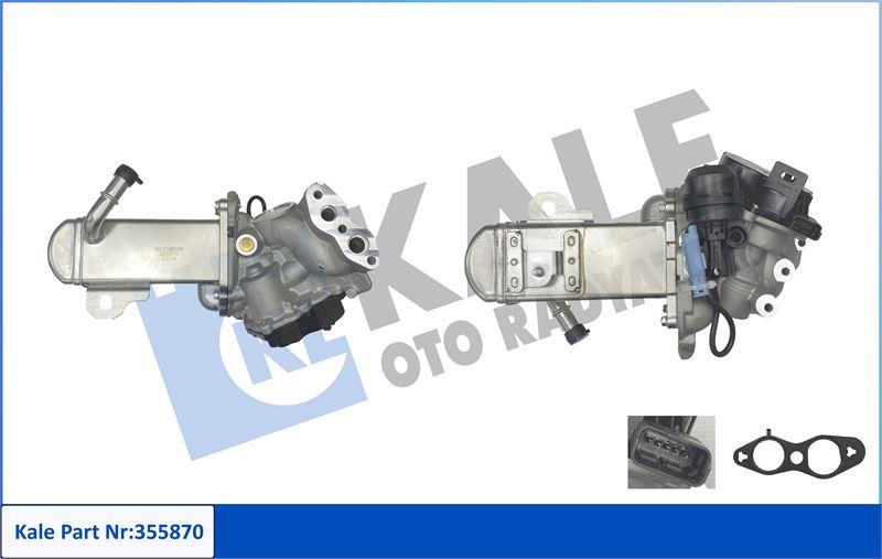 EGR MODÜL PEUGEOT 308 407 508 807 3008 5008 EXPERT RCZ - CITROEN C4 C5 III C8 DS4 DS5 JUMPY 2.0HDI 09=> - FIAT SCUDO 2.0DMTJ 10=> - FORD C-MAX FOCUS III GALAXY MONDEO IV KUGA II S-MAX 2.0TDCI 10=>