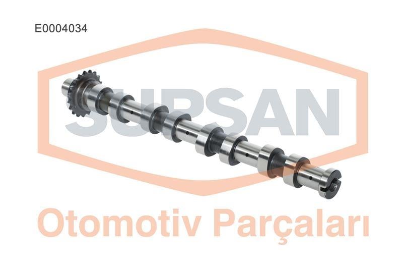 EKSANTRİK MİLİ FORD FOCUS 1.6 TDCI DURATORQ 16V (G 8DA-G8DB-G8DD-G8DF-GPDA-GPDC-HHDA-HHDB-HHJA-HHJB-HHJC-HHJD-HHJE-HHJF-UBJA) EGZOZ - ÇELİK