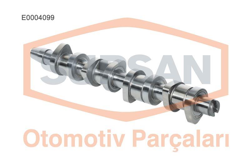 EKSANTRİK MİLİ VW CADDY III 1.9 - 2.0TDI (BLS-BSU/ BMM) - JETTA III 1.9 - 2.0 TDI (BLS/BMM) - GOLF V 1.9 - 2.0 TDI (BLS-BXJ/BMM) - PASSAT 1.9 - 2.0TDI (BLS/BMP) EMME/EGZOZ - DÖKÜM