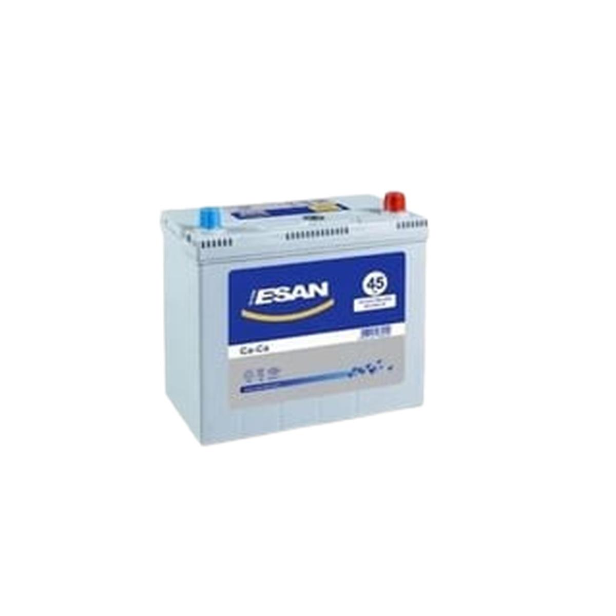 AKU 12 VOLT 45 AMPER JAPON DAR TIP-TK-L+ TERS KUTUP 127×236x225