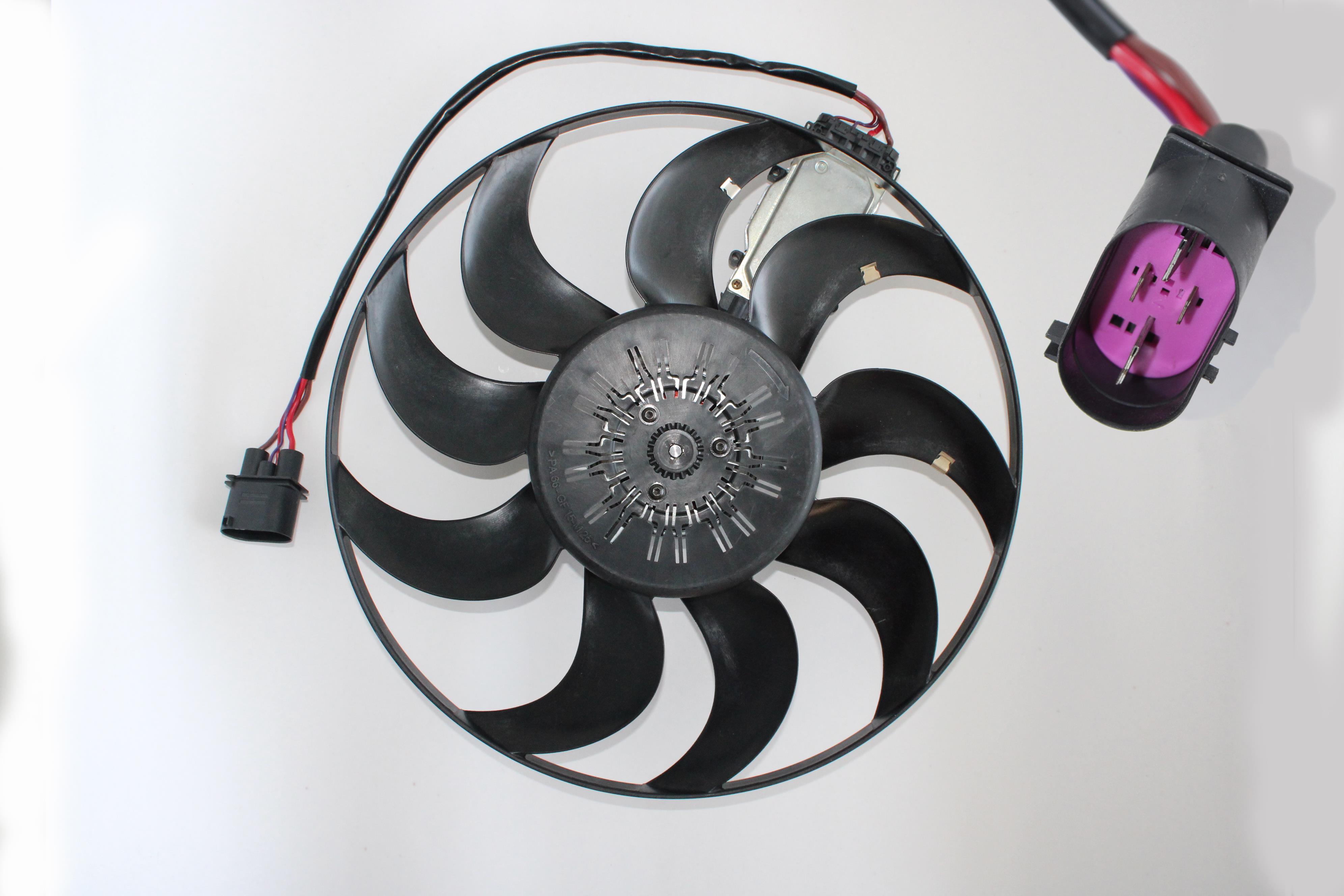 FAN MOTORU AUDI A6 BLB BRE CCDA 2.0 TDİ 2.8 FSİ 3.0 TFSİ (KONTROL ÜNİTELİ ve KABLOLU)