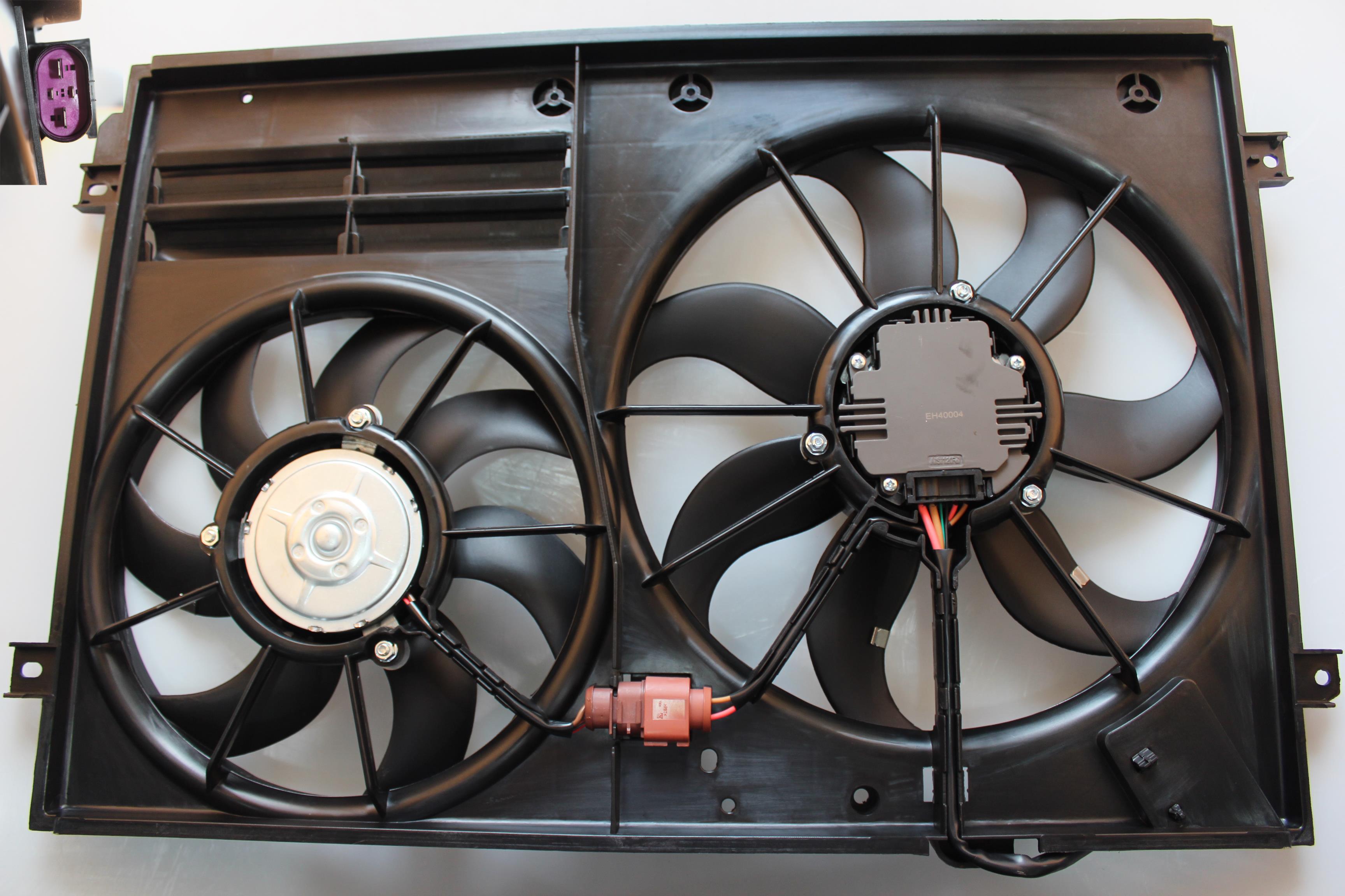 FAN MOTORU DAVLUMBAZLI KOMPLE GOLF V GOLF VI JETTA PASSAT CADDY A3 LEON CAYC CAYD CBZA CBZB 1.2 TSİ 1.6 TDİ (KONTROL ÜNİTELİ ve KABLOLU)