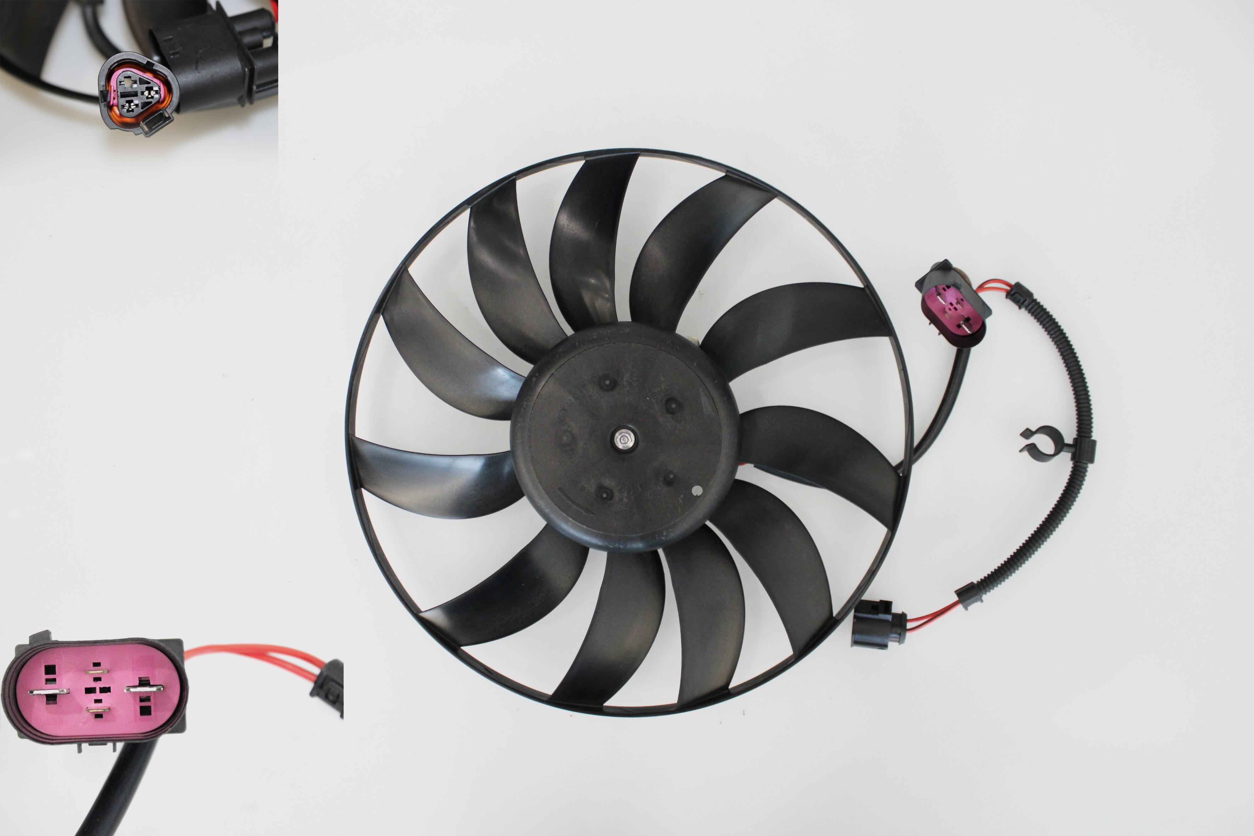 FAN MOTORU GOLF V JETTA PASSAT CADDY LEON A3 (REZİSTANSLI ve KABLOLU)