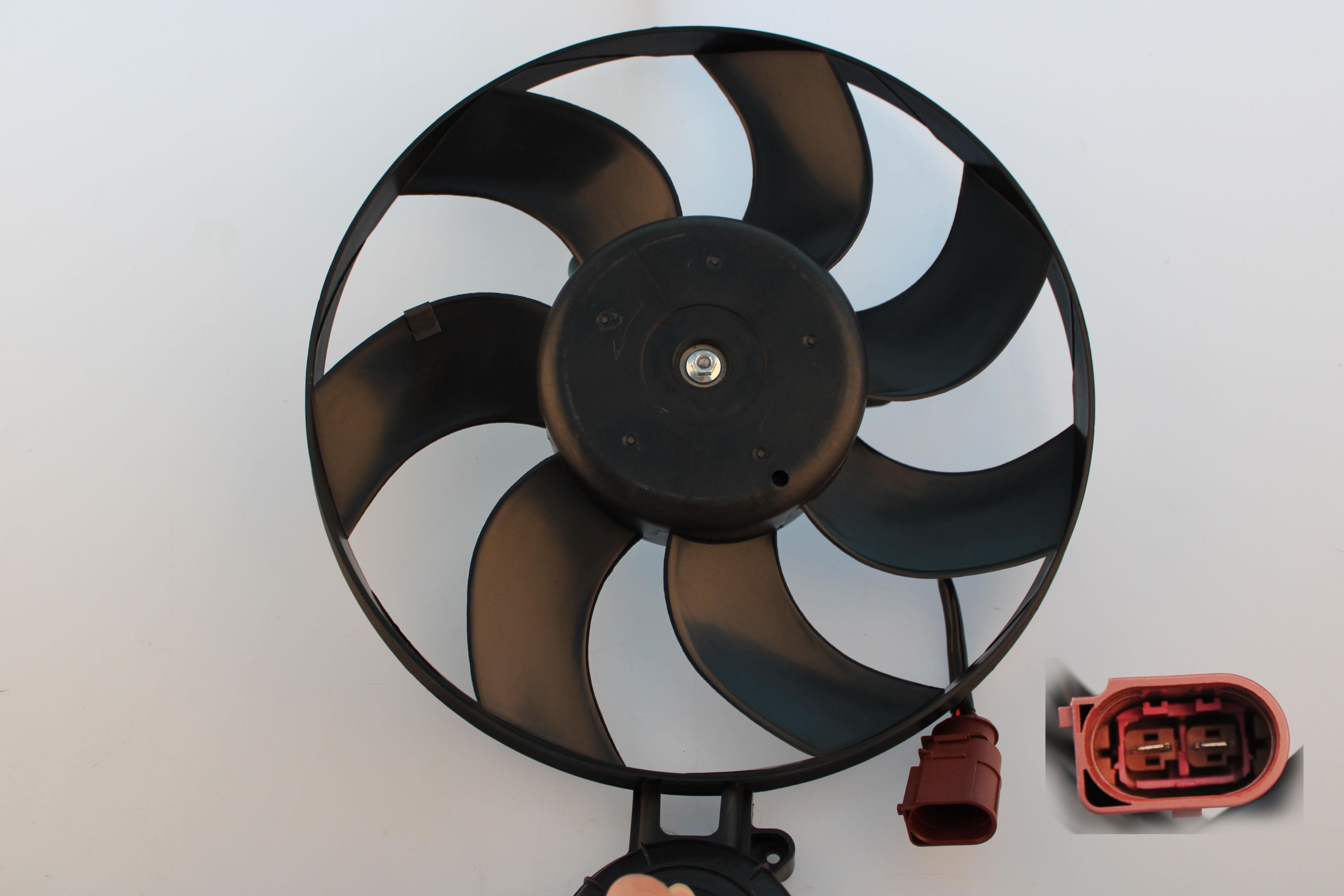 FAN MOTORU SAĞ GOLF V -VI JETTA A3 LEON CADDY LEON BM 297MM 150W (KABLOLU)