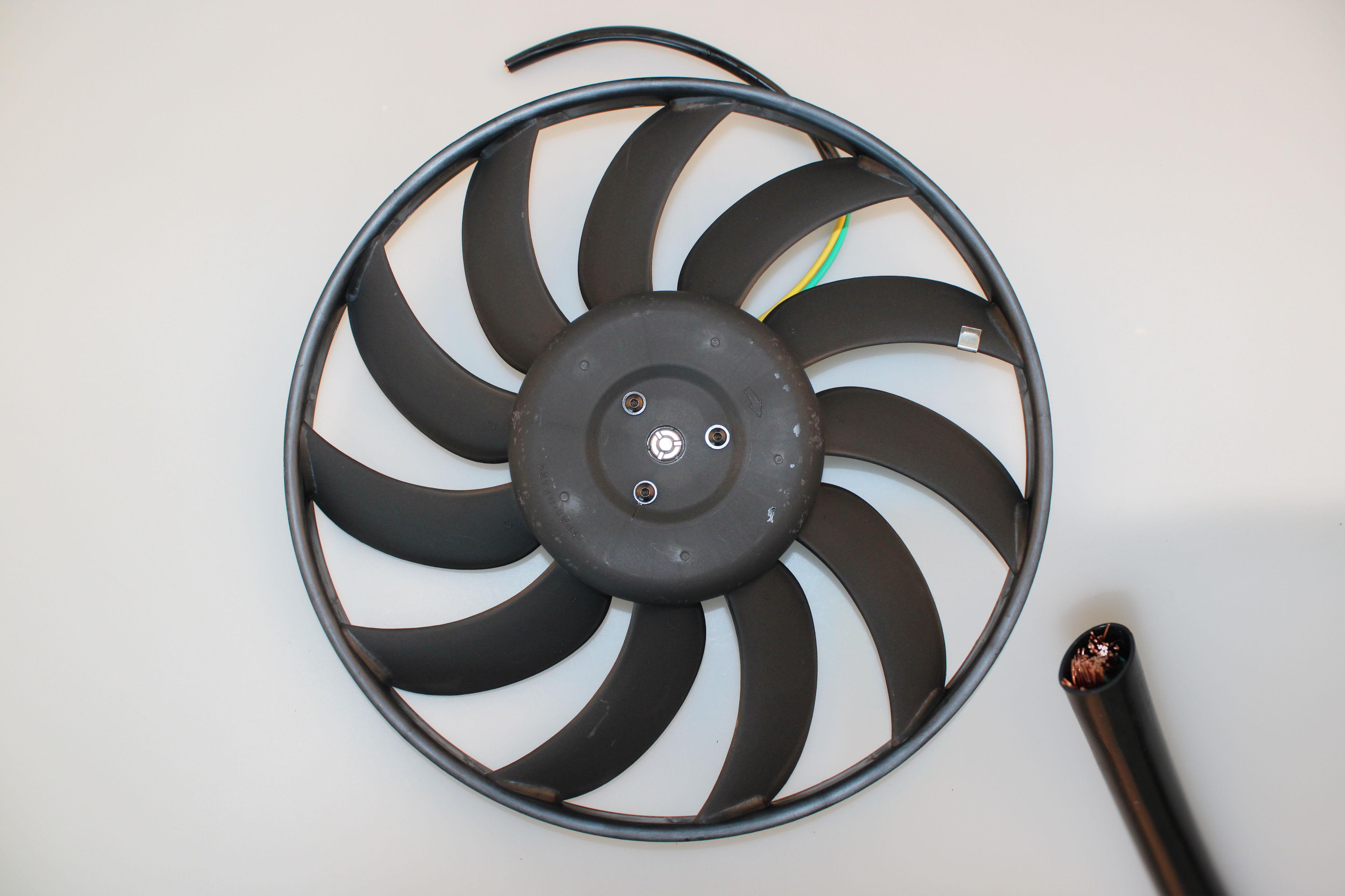 FAN MOTORU SOL AUDI A6 BLB BRE CCDA 2.0 TDİ 2.8 FSİ 3.0 TFSİ (KABLOLU)