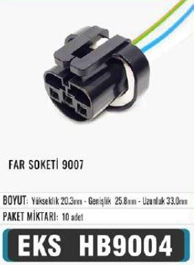 FAR AMPUL SOKETİ 9004 / 9007