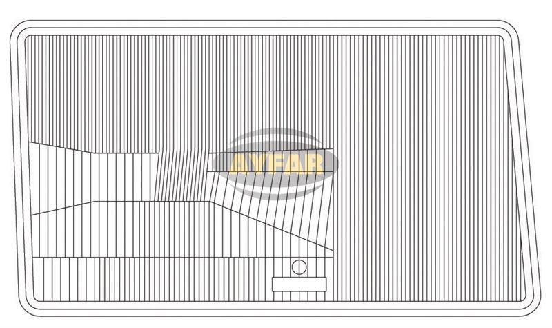 FAR CAMI SAĞ MERCEDES 200 W 124 1985-1993