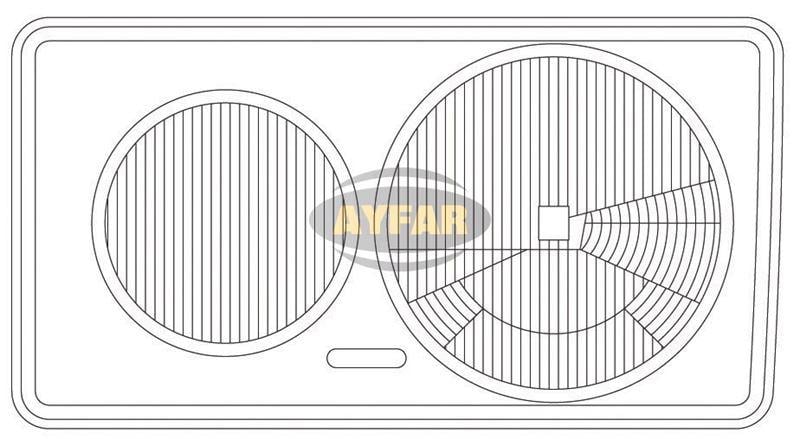 FAR CAMI SOL MERCEDES 200-300 W 123 1976-1979