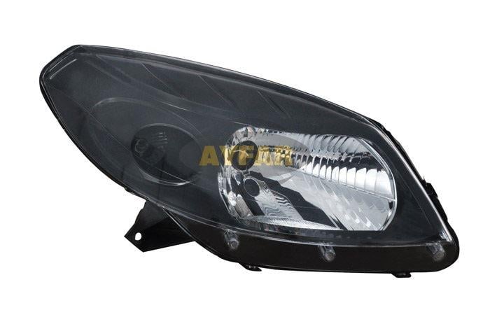 FAR KOMPLE SAĞ DACIA LOGAN SANDERO SİYAH ÇERÇEVELİ