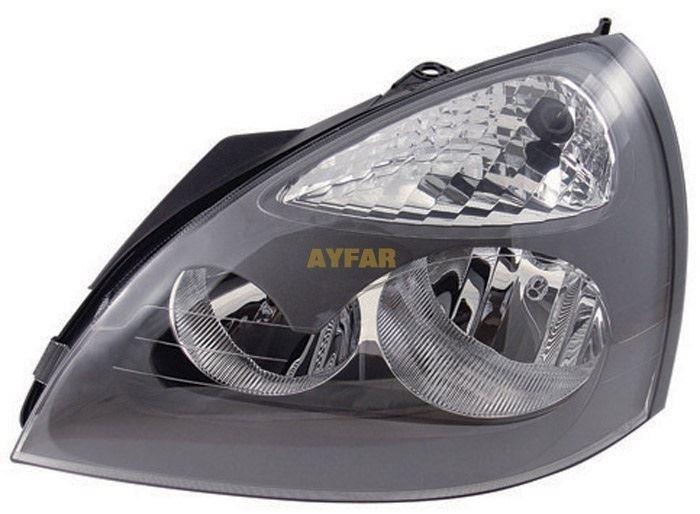 FAR KOMPLE SAĞ MOTORLU RENAULT CLIO 2005→2009 GRİ ÇERÇEVELİ