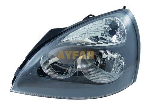 FAR KOMPLE SAĞ RENAULT CLIO 2005→2009 GRİ ÇERÇEVELİ