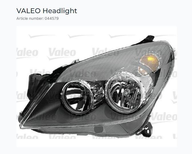 FAR SOL OPEL ASTRA H 2004/03