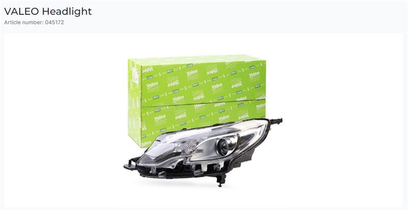 FAR SOL PEUGEOT 2008 2013/03