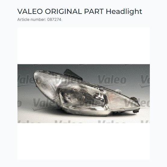FAR+SİNYAL E H4 SAĞ PEUGEOT 206 9/98-06/03