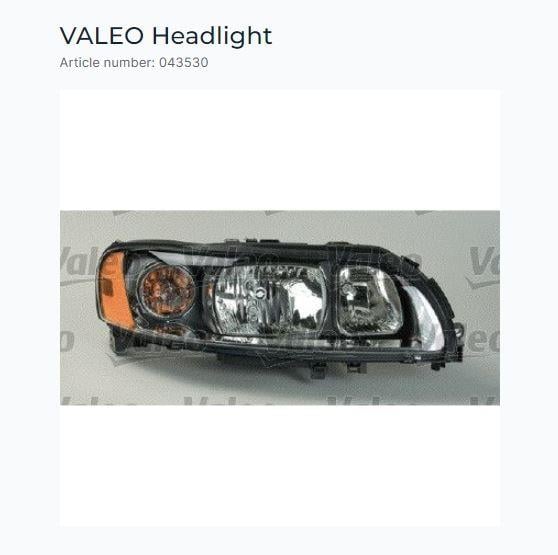 FAR+SİNYAL E+ SOL H7+HB3 VOLVO V70 06/04>