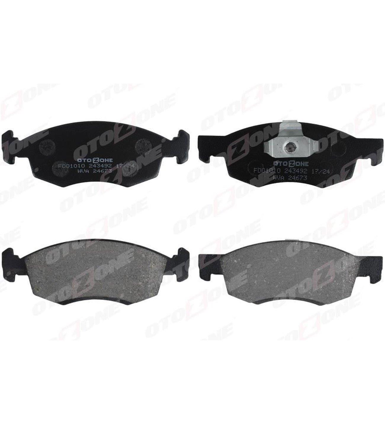 FREN BALATA ON - DACIA 1.4-1.5-1.6 DCI 07 LOGAN PICK-UP 08 LOGAN EXPRESS 09 SANDERO 1.5 DCİ 11.08