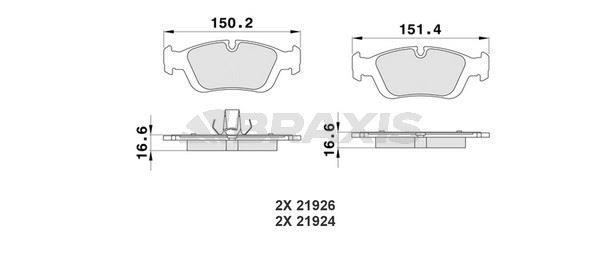 FREN BALATASI ON BMW E46 E36 91>05
