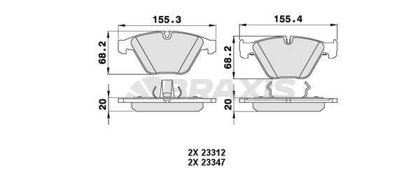 FREN BALATASI ON BMW E90 E91 E92 E93 E84