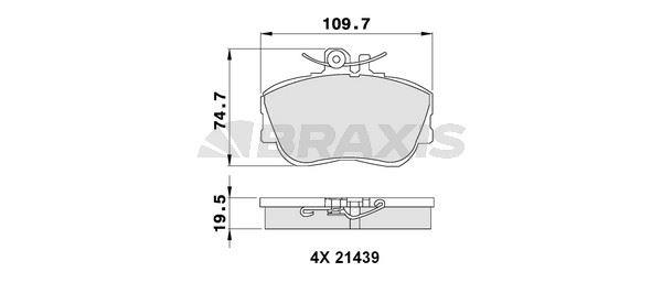 FREN BALATASI ON C-CLASS W202 94>00 S202 96>01