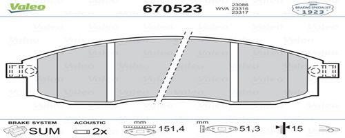 FREN BALATASI ÖN L200 2.0 2.4 2.5D 2.5TD 96>05 MAXIMA 3.0 88>94-MAXIMA QX 94>00