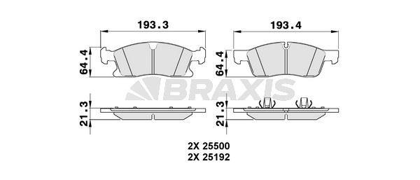FREN BALATASI ON X166 12>15 W166 15>18 C292 15>19