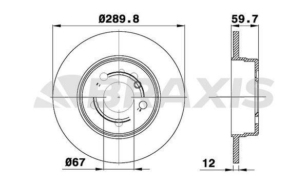 FREN DISKI ARKA S-CLASS W140 91>98