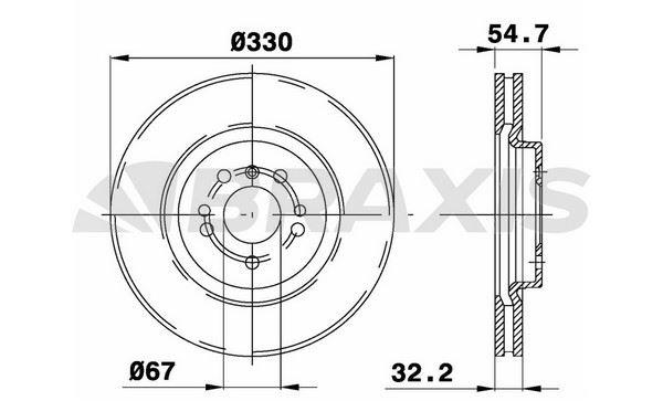 FREN DISKI ON 4-matic W166 15>19 C292 15>19 W251 06>12