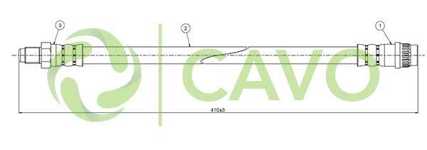 FREN HORTUMU ARKA BMW X3 E83