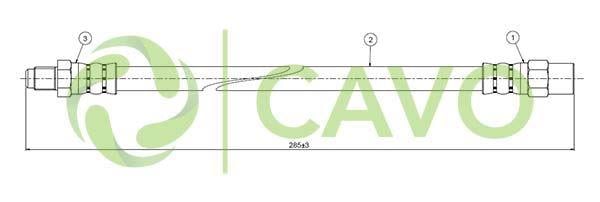 FREN HORTUMU S80 2.8 TURBO 20V