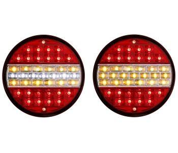 HAMBURGER LED STOP 24V KIRMIZI BEYAZ 720103