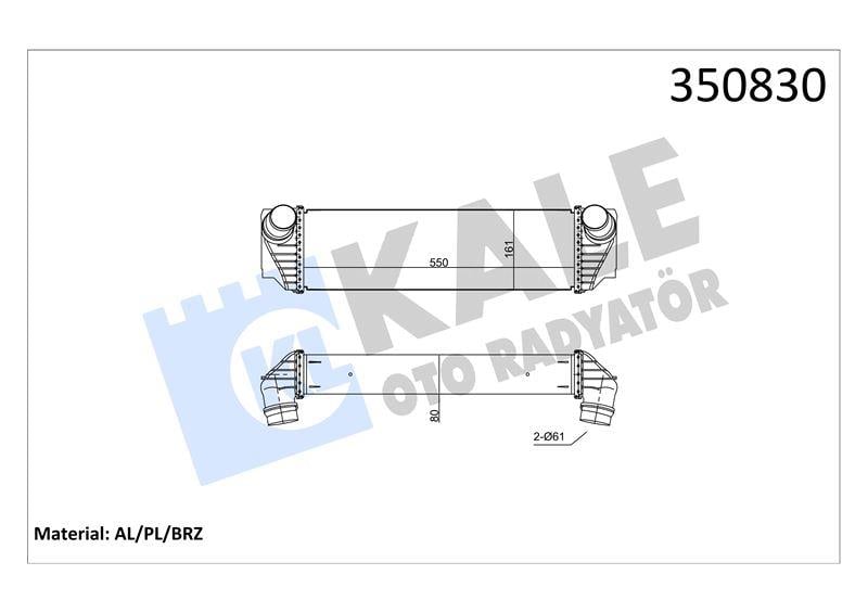 INTERCOOLER BMW 5 6 7