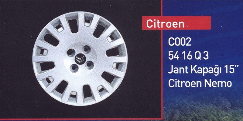 JANT KAPAĞI 15 JANT CITROEN NEMO