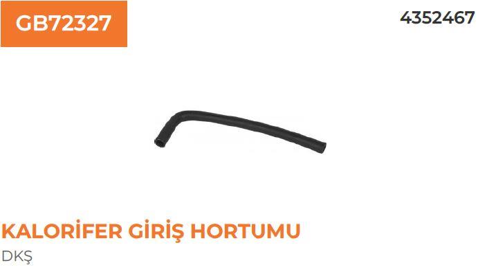 KALORİFER GİRİŞ HORTUMU(D.K.Ş.)