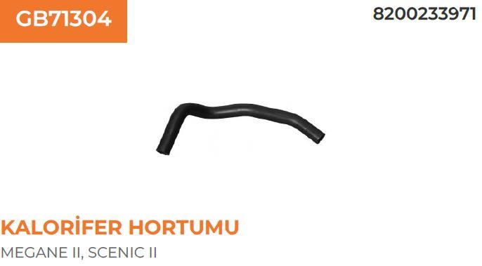 KALORİFER HORTUMU MEGANE II-SCENIC II