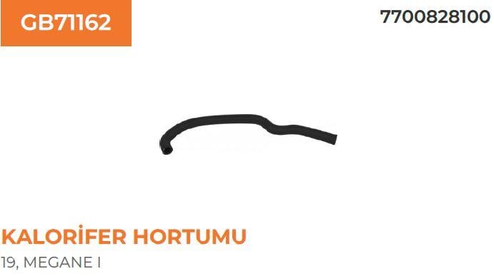 KALORİFER HORTUMU MEGANE R19 1.6 8V