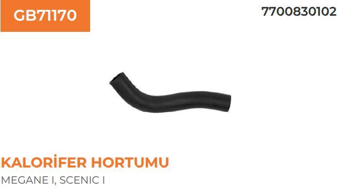 KALORİFER HORTUMU MEGANE SCENIC I 2.0 96>03