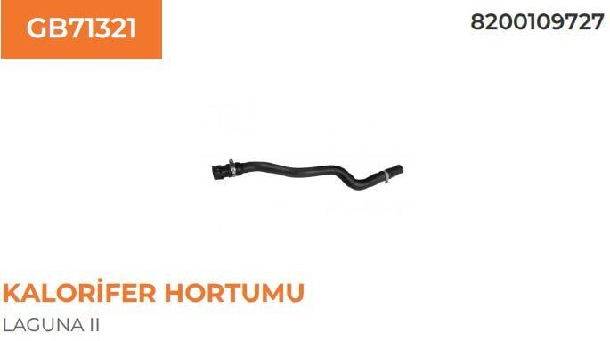 KALORİFER HORTUMU RENAULT LAGUNA II 1,6-2,0 16V 82