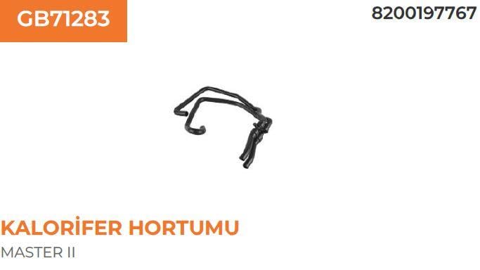 KALORİFER HORTUMU RENAULT MASTER II-MOVANO 2,5 DCI