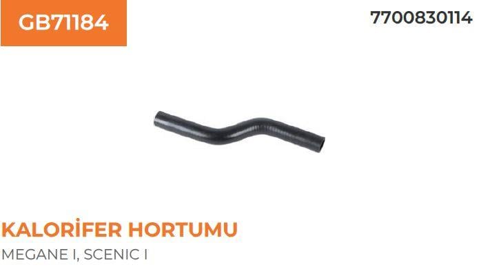 KALORİFER HORTUMU RENAULT MEGANE 7700830114