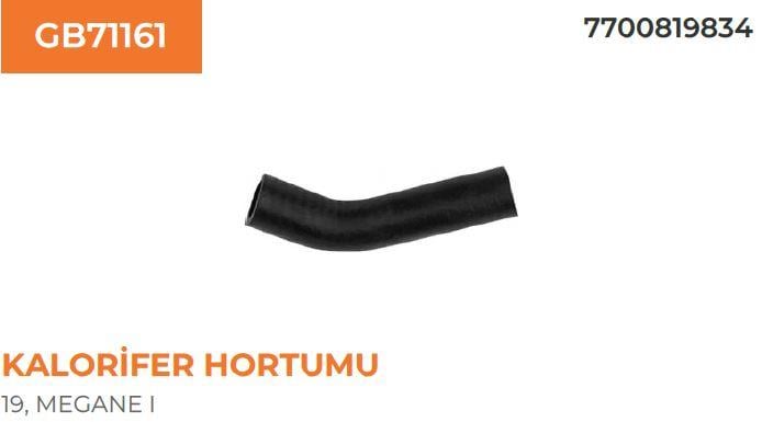 KALORİFER HORTUMU RENAULT MEGANE-R19 1,8 8V 770081