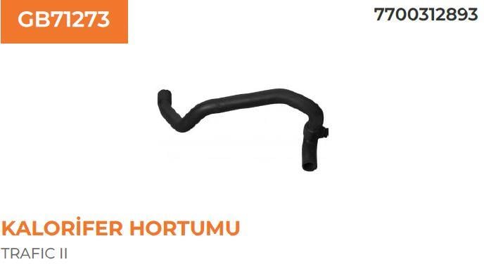 KALORİFER HORTUMU RENAULT TRAFIC II 1,9 DCI 770031