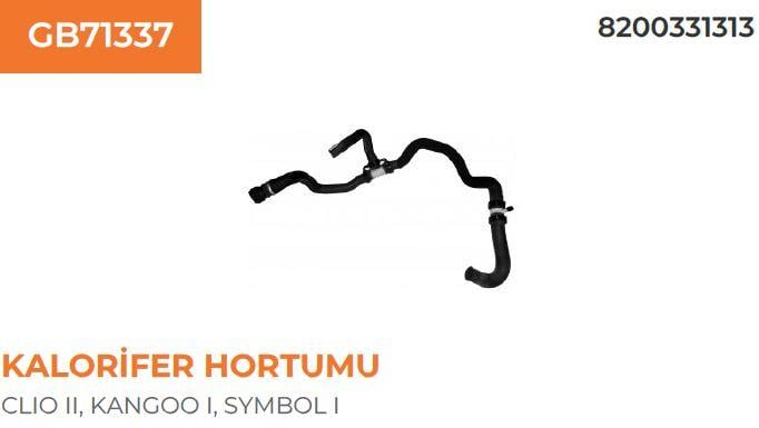 KALORİFER HORTUMU(R.CLIO SYMBOL 1,5 DCI 09>)