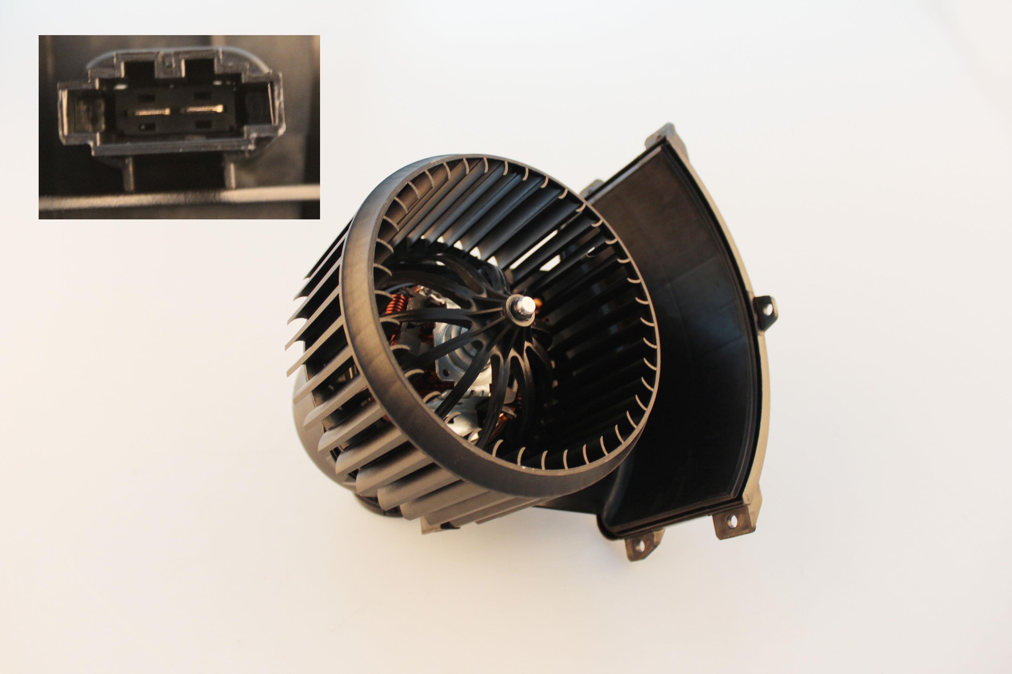 KALORİFER MOTORU 12V MULTIVAN V TRANSPORTER T5 T6-T7 10> 150x75MM (REZİSTANSLI)