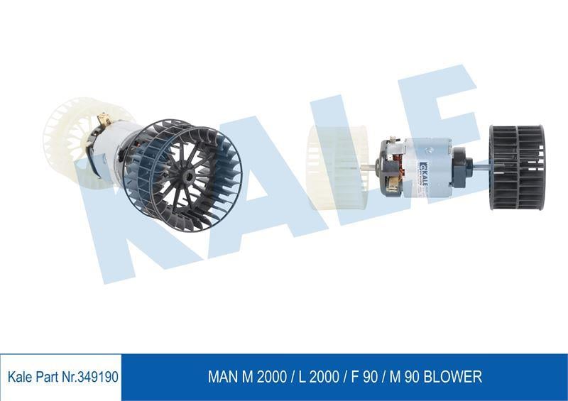 KALORİFER MOTORU MAN MAN M 2000 95=> / L 2000 93=> / F 90 86=> / M 90 88=> - VOLVO FL6 / FL7 / FL10 / FL12 85=>