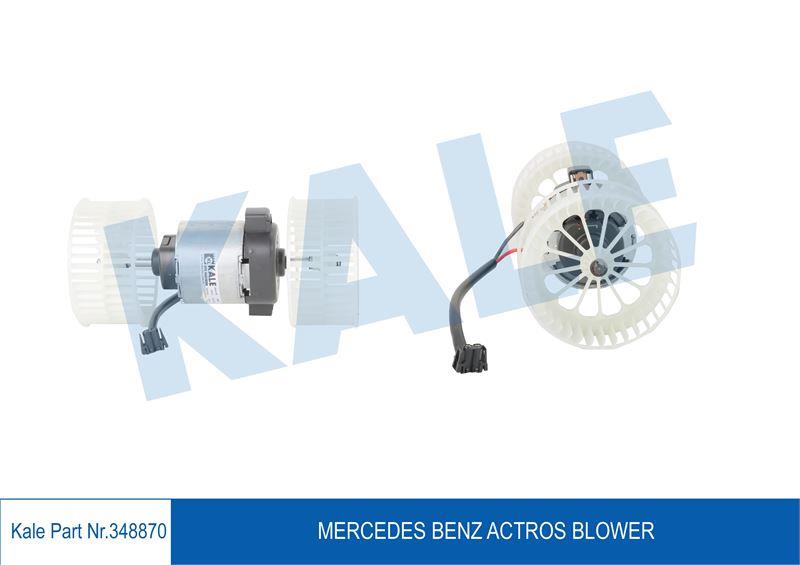 KALORİFER MOTORU MERCEDES TRUCKS MERCEDES BENZ ACT ROS MP2 / MP3 02=>