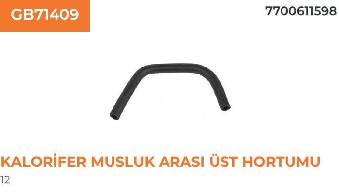 KALORİFER MUSLUK ARASI ÜST RENAULT RENAULT 12 7700