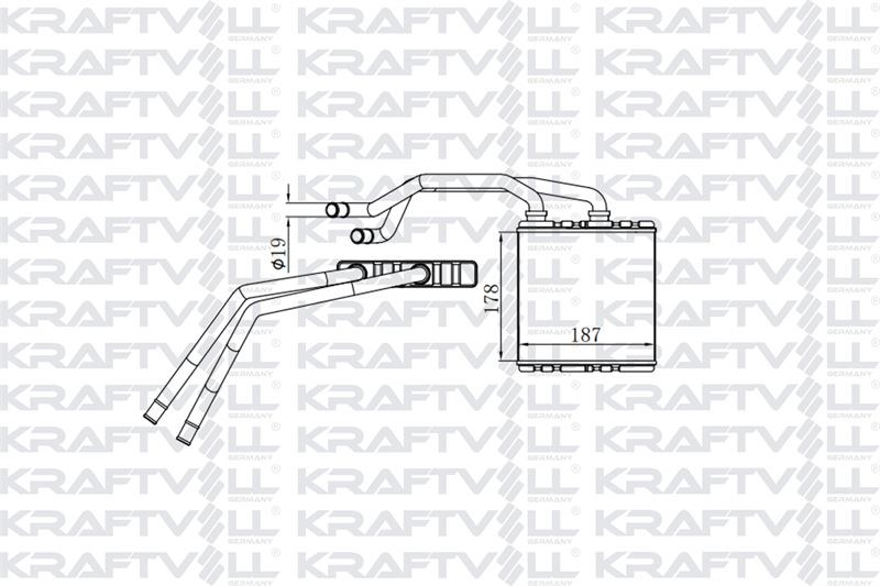 KALORIFER RADYATORU NISSAN QASHQAI X-TRAIL 2007>2013