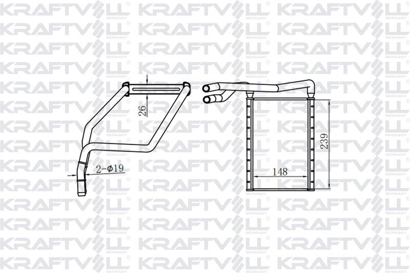 KALORIFER RADYATORU TRANSIT CUSTOM V362 12>