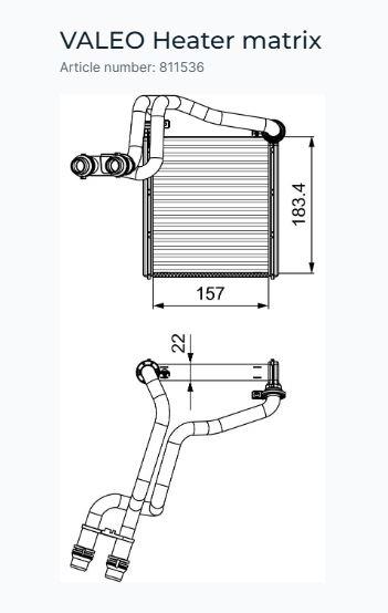 KALORİFER RADYATÖRÜ VOLKSWAGEN GOLF VI, JETTA